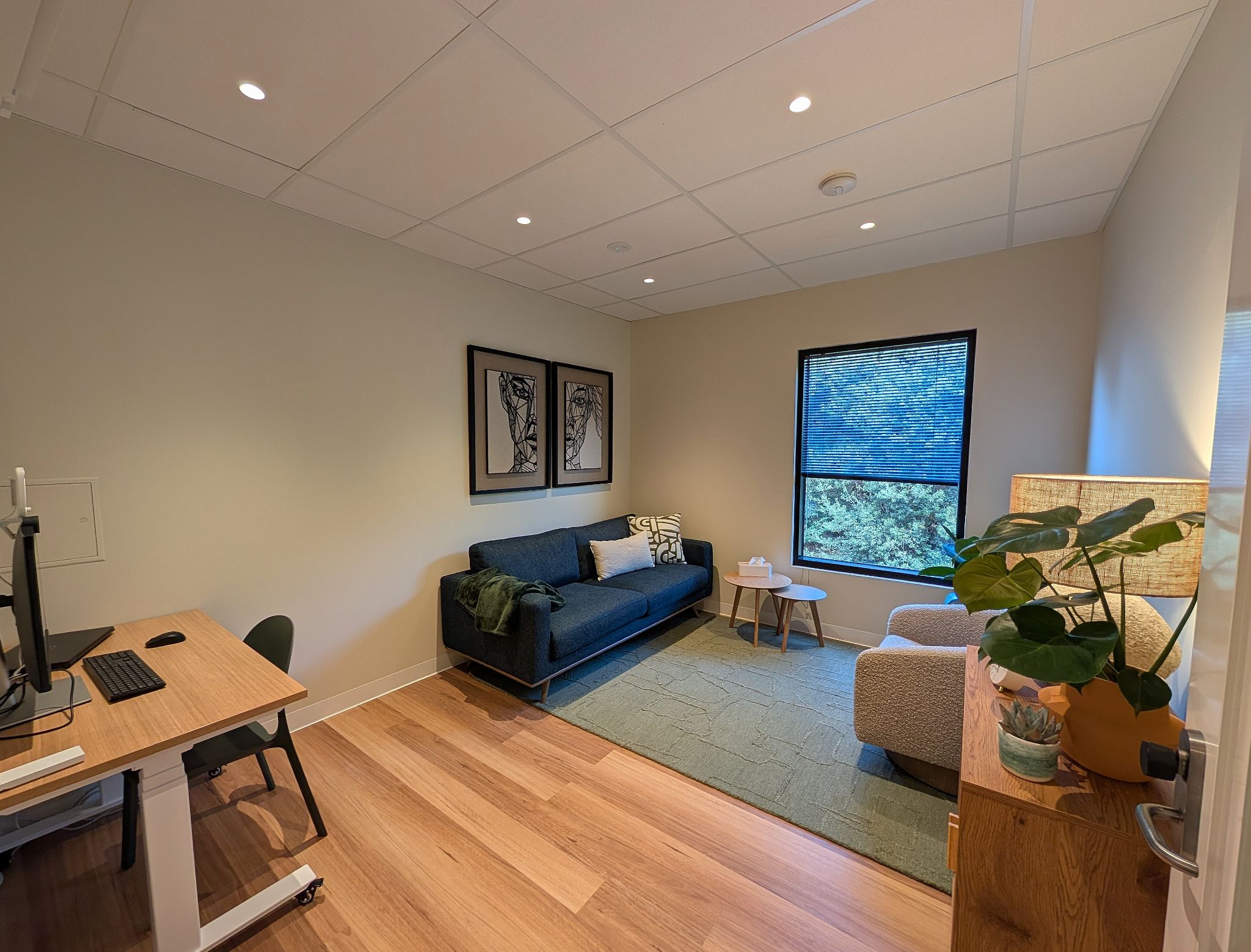 The therapy room at Hawthorn Hub